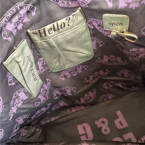 3 HR SALE 🚨 2002 XL Juicy Couture Black Scottie Tote - Picture 7 of 12